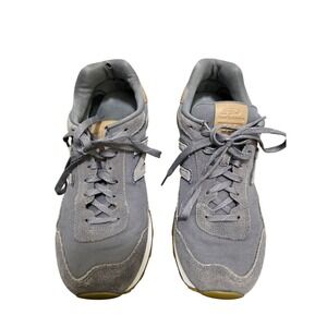 New Balance 515 Men's Gray & Beige Suede Sneakers Size 10.5 Comfortable Casual S